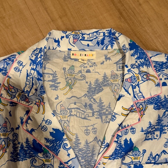Roller Rabbit Ski Monkey Loungewear - Picture 3 of 5